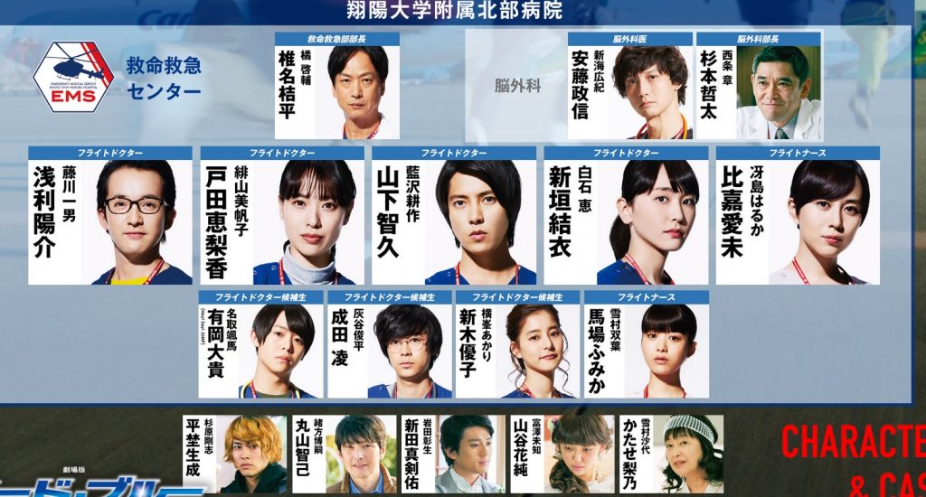 映画版『コード・ブルー』ロケ地＆成田空港や海ほたるなどの撮影場所、キャスト、あらすじまとめ！